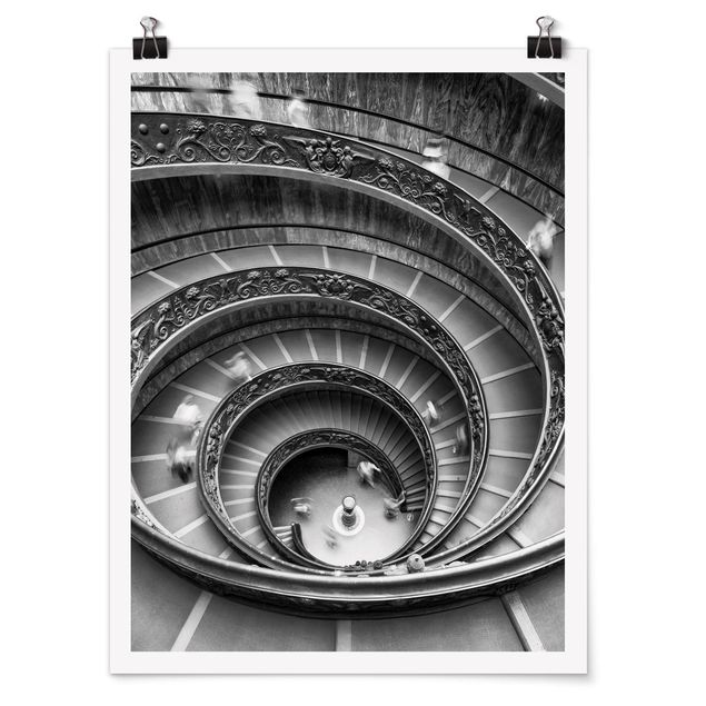 Poster - Bramante Staircase