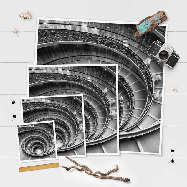 Poster - Bramante Staircase