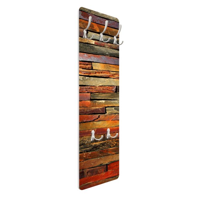 Coat rack - Stack of Planks