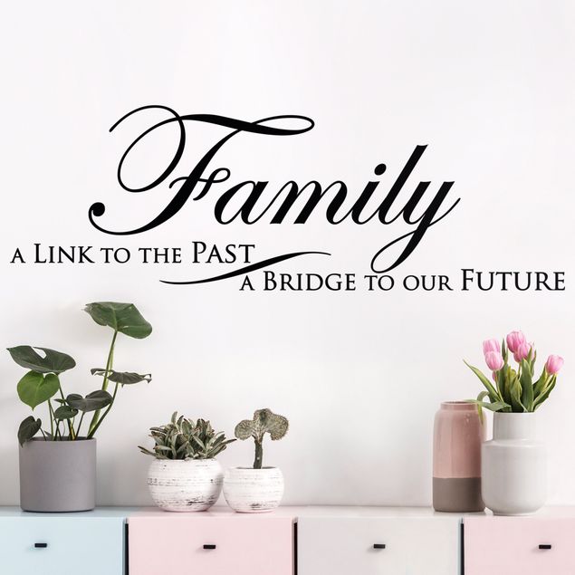 Wall stickers quotes Bridge to our future