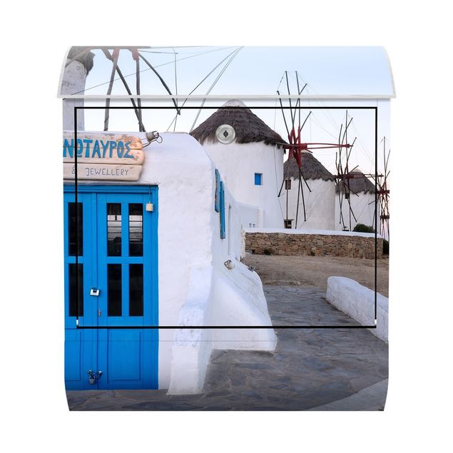 Letterbox - Mykonos Windmills