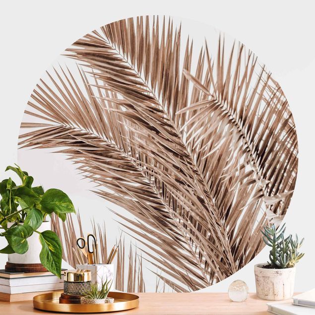 Wallpapers Bronze Coloured Palm Fronds