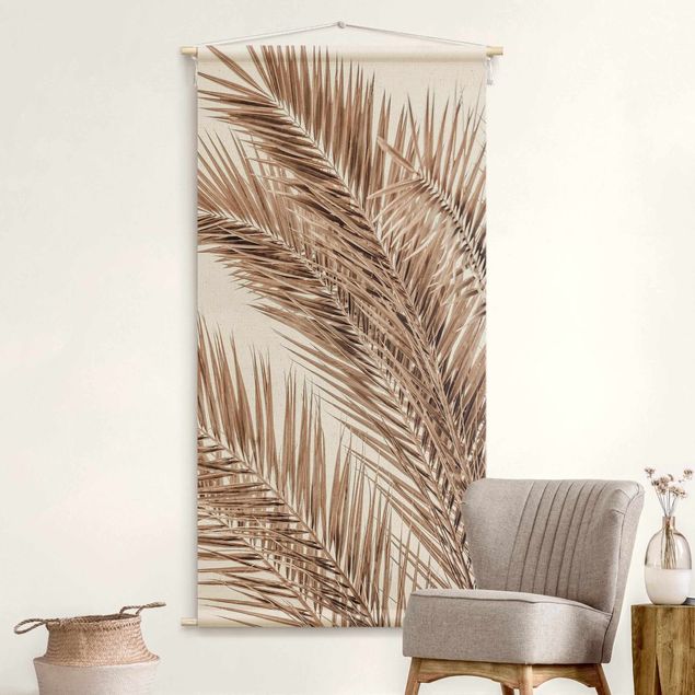 wall hangings Bronze Coloured Palm Fronds