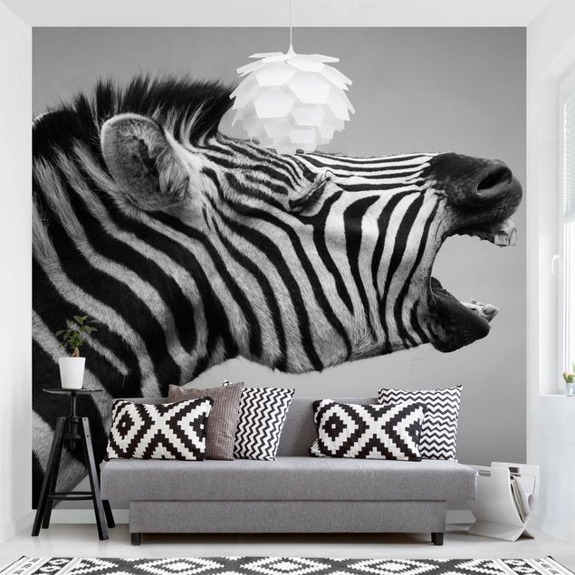 Wallpapers Roaring Zebra ll