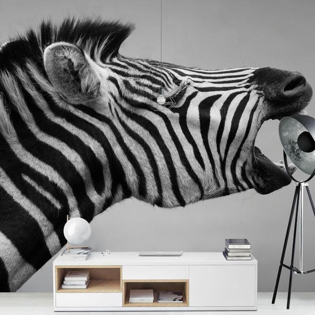 Wallpaper - Roaring Zebra ll