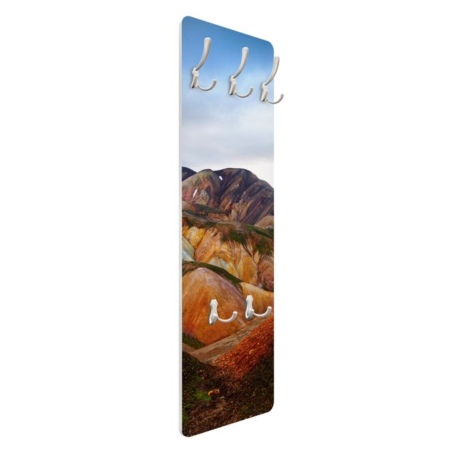 Coat rack modern - Colourful Mountains In Iceland