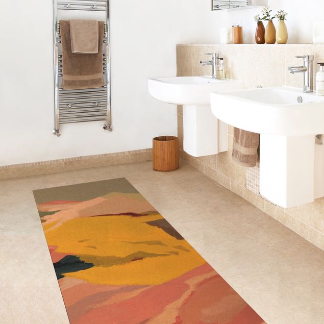 modern abstract rug Coloured Sugar Coast