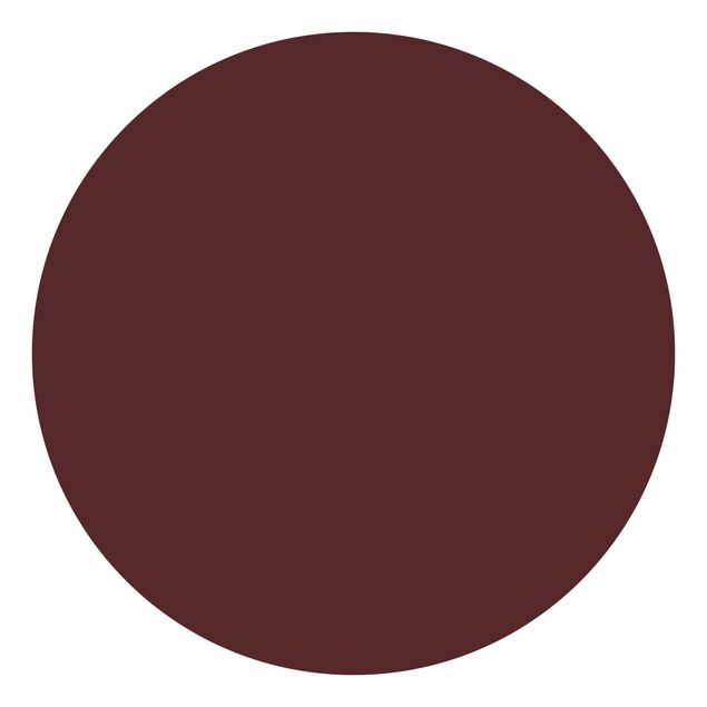 Self-adhesive round wallpaper - Burgundy