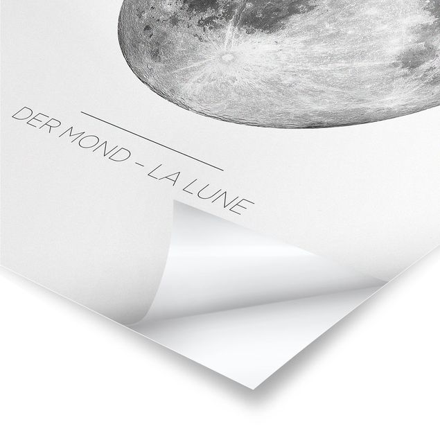 Poster - The Moon - La Lune