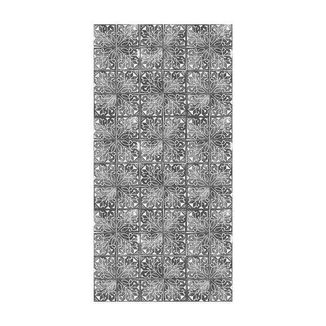 contemporary rugs Vintage Pattern Spanish Tiles