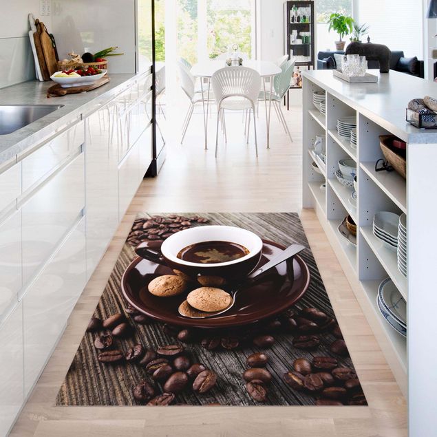 modern area rugs Coffee Mugs With Coffee Beans