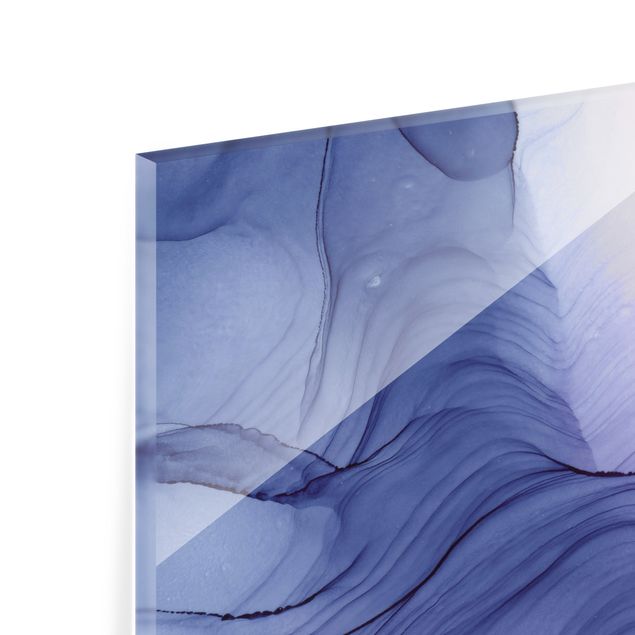 Splashback - Mottled Violet - Landscape format 3:2