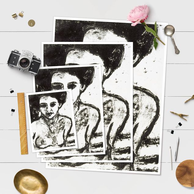 Poster art print - Ernst Ludwig Kirchner - Artist's Child