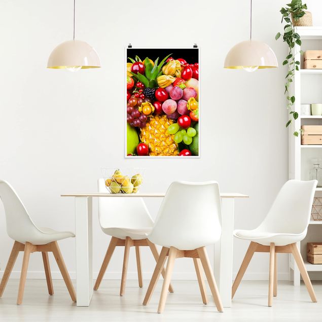 Poster kitchen - Fruit Bokeh