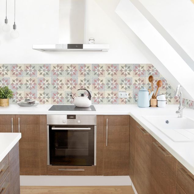 Kitchen splashback tiles Geometrical Tiles - Bari