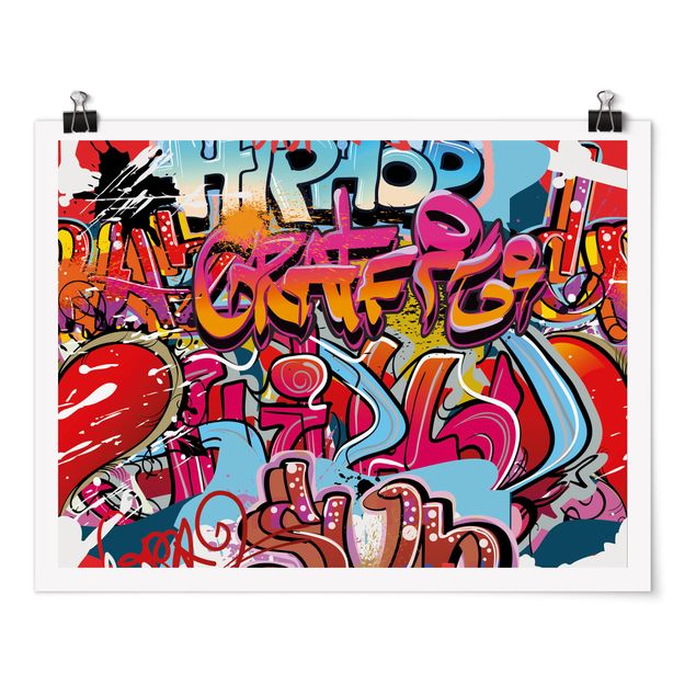 Poster - Hip Hop Graffiti