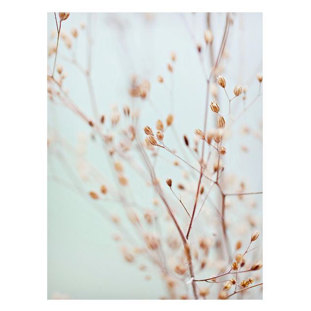 Magnetic memo board - Pastel Buds On Wild Flower Twig
