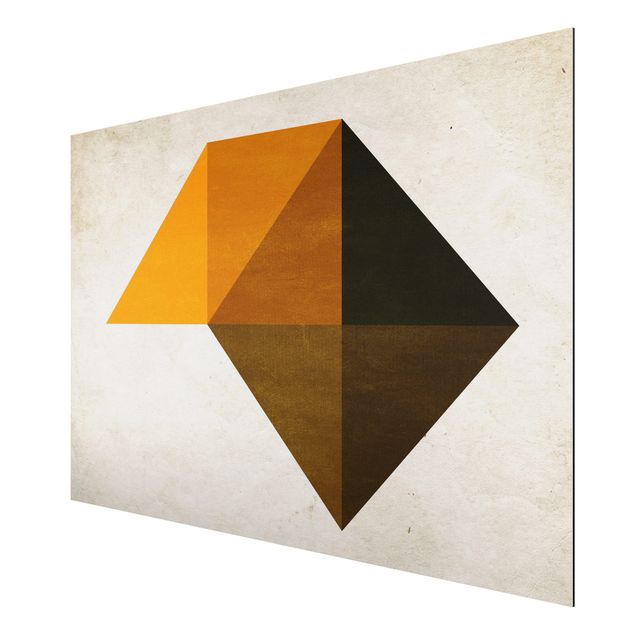 Alu-Dibond print - Geometrical Trapezoid