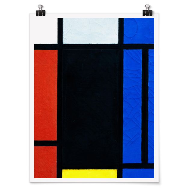 Poster art print - Piet Mondrian - Tableau No. 1
