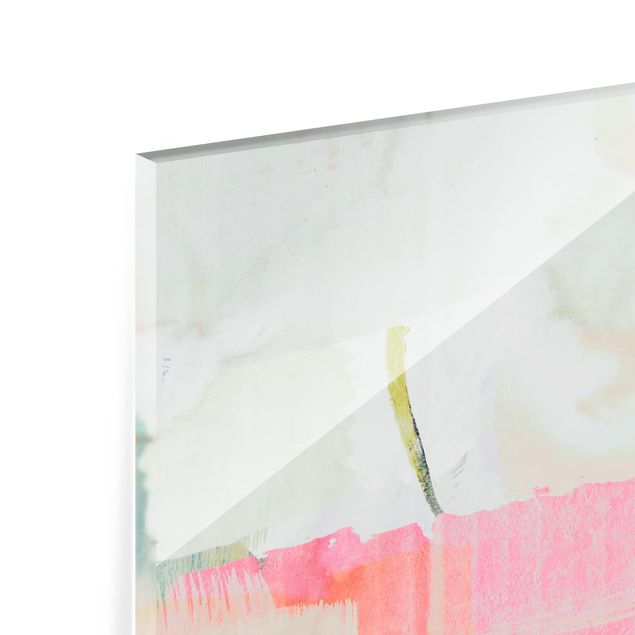 Glass Splashback - Chime In Rosé II - Landscape 3:4