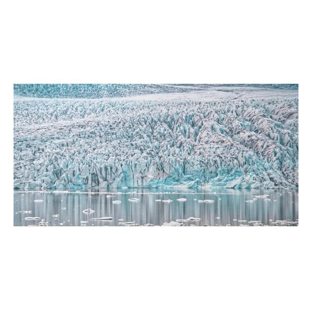 Print on aluminium - Glacier On Iceland