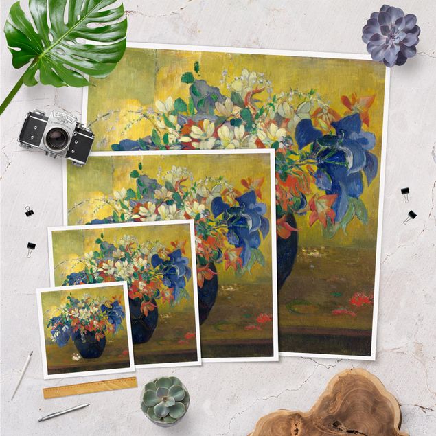 Poster - Paul Gauguin - Flowers in a Vase