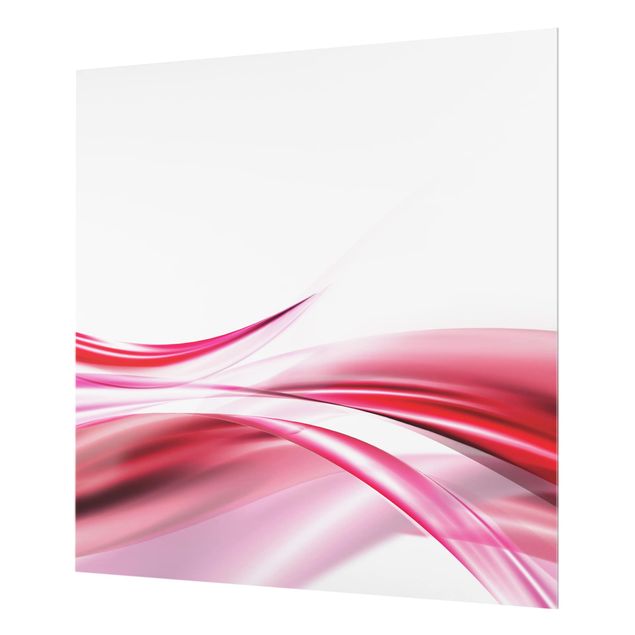 Glass Splashback - Pink Dust - Square 1:1