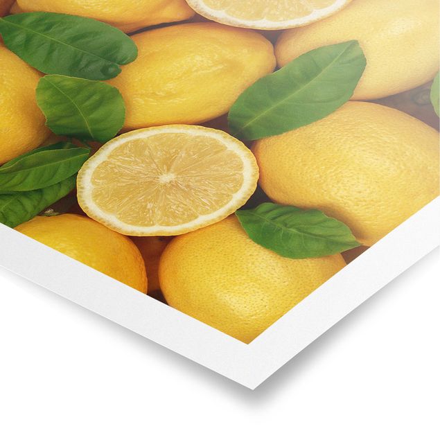 Poster - Juicy lemons