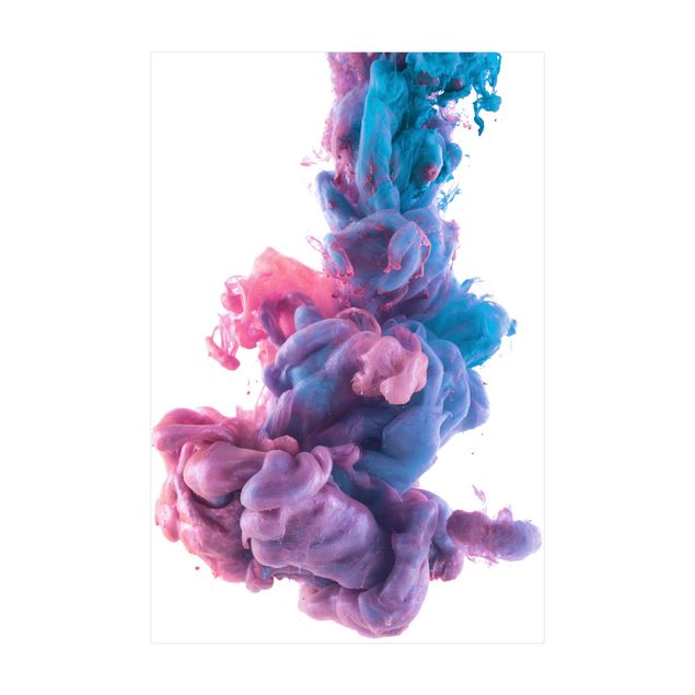 purple area rugs Abstract Liquid Colour