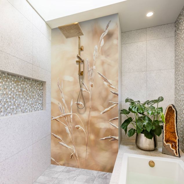 Shower wall cladding - Grasses In The Sun