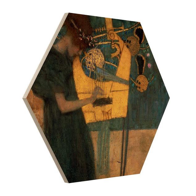 Wooden hexagon - Gustav Klimt - Music