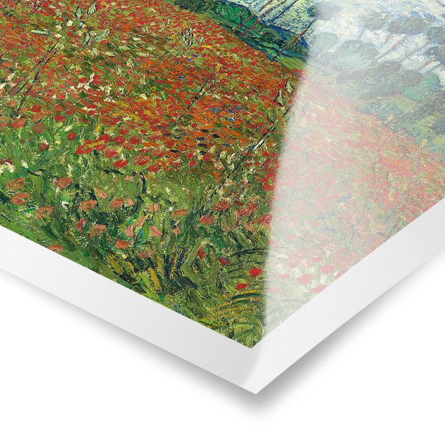 Poster - Vincent Van Gogh - Poppy Field