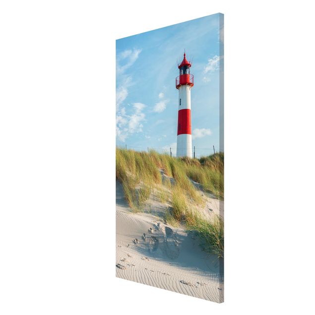 Magnetic memo board - Lighthouse At The North Sea