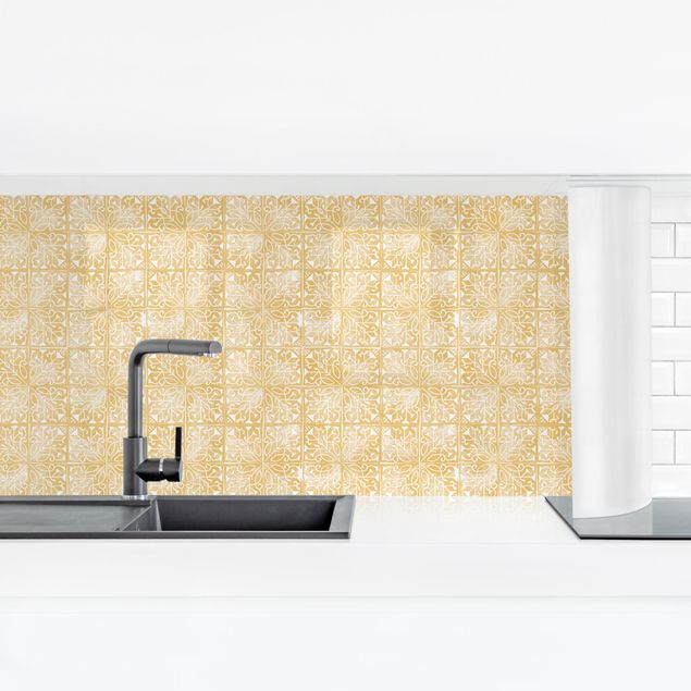 Kitchen wall cladding - Vintage Art Deco Pattern Tiles