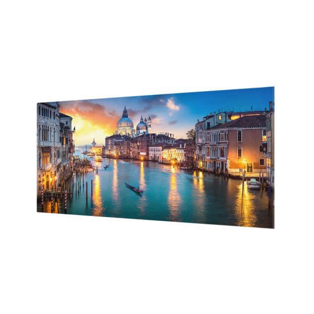 Splashback - Sunset in Venice - Landscape format 2:1
