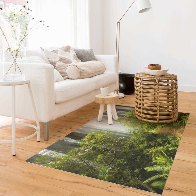 Outdoor rugs Misty Forest Path