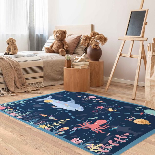 Outdoor rugs Playoom Mat Under Water - An Expedition