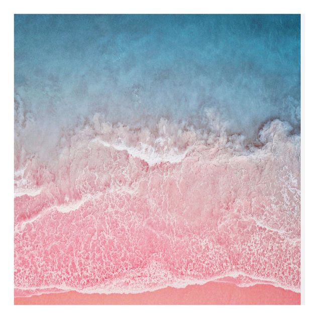 Splashback - Ocean In Pink - Square 1:1