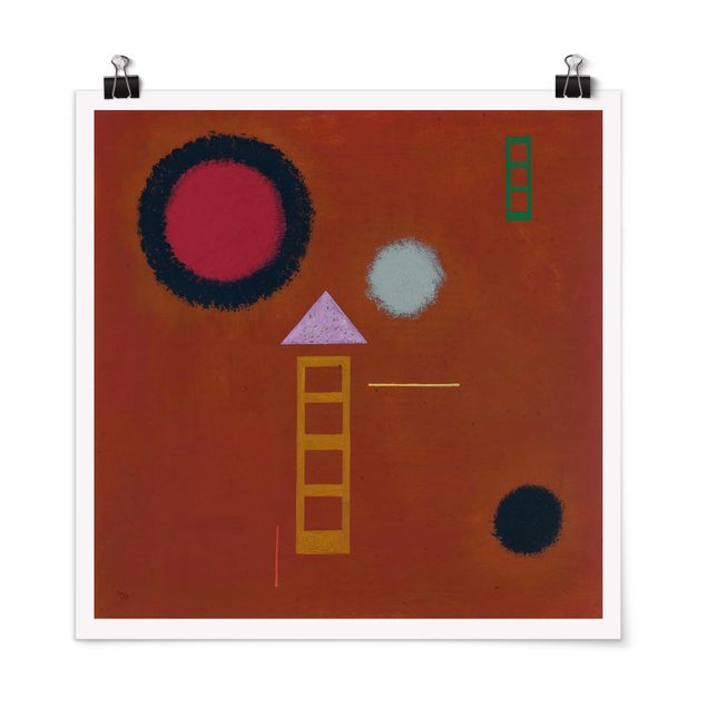 Poster - Wassily Kandinsky - Calmed down