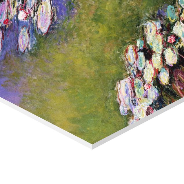 Forex hexagon - Claude Monet - Water Lilies Set