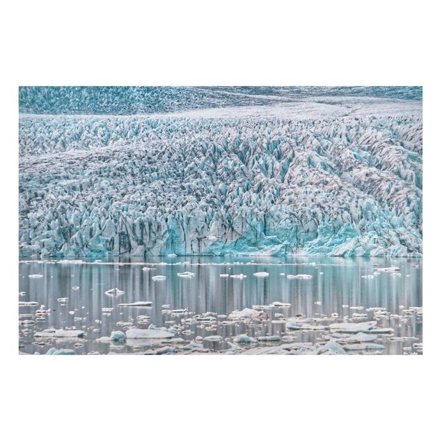 Magnetic memo board - Glacier On Iceland