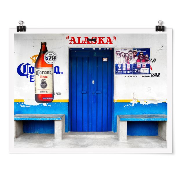 Poster - Alaska Blue Bar
