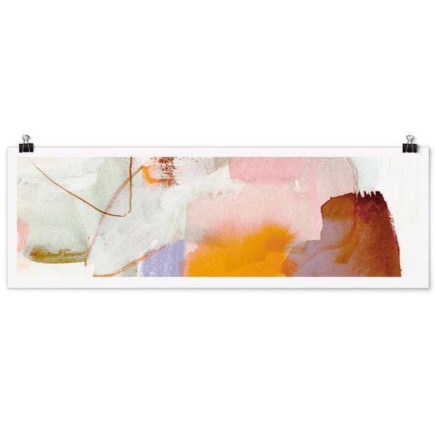 Panoramic poster abstract - Ravel I