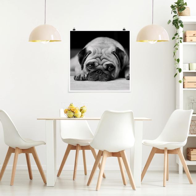 Poster - Pug Loves You II