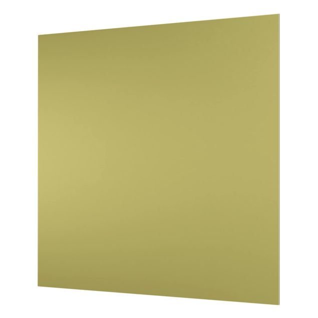 Glass Splashback - Lime Green Bamboo - Square 1:1