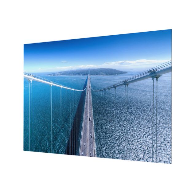 Glass Splashback - Bridge To The Island - Landscape 3:4