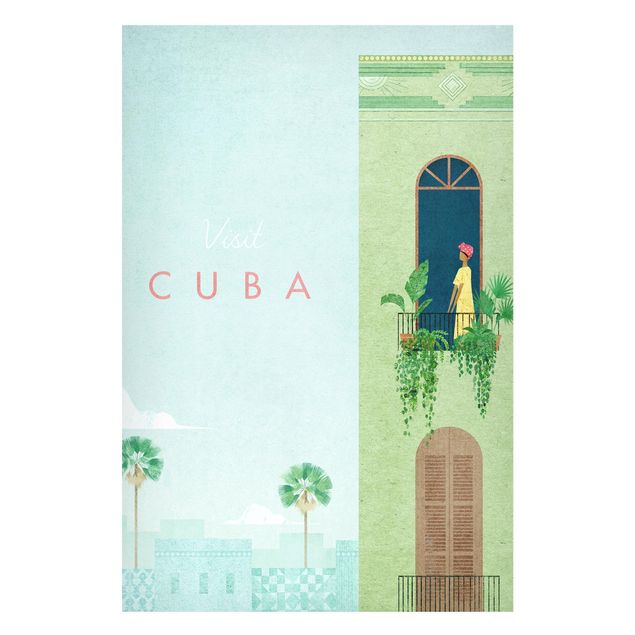 Magnetic memo board - Tourism Campaign - Cuba