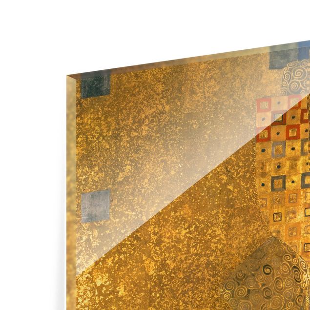 Glass Splashback - Gustav Klimt - Portrait of Adele Bloch-Bauer I - Square 1:1