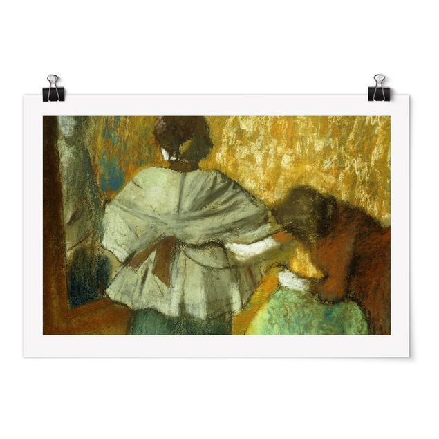 Poster - Edgar Degas - milliner