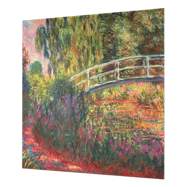 Glass splashbacks Claude Monet - The Japanese Bridge Giverny